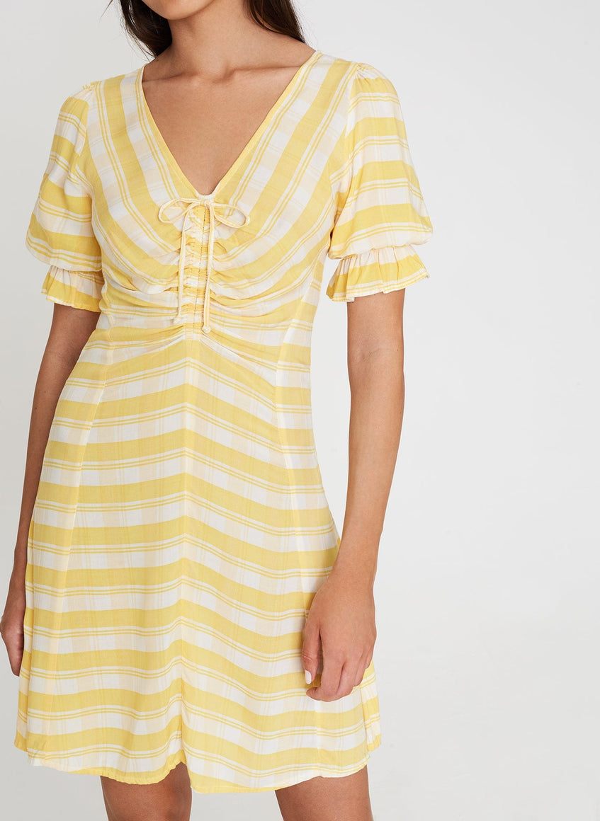 faithfull yellow dress