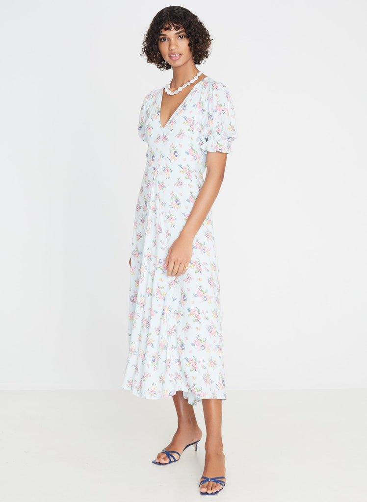 faithfull the brand riviera midi dress