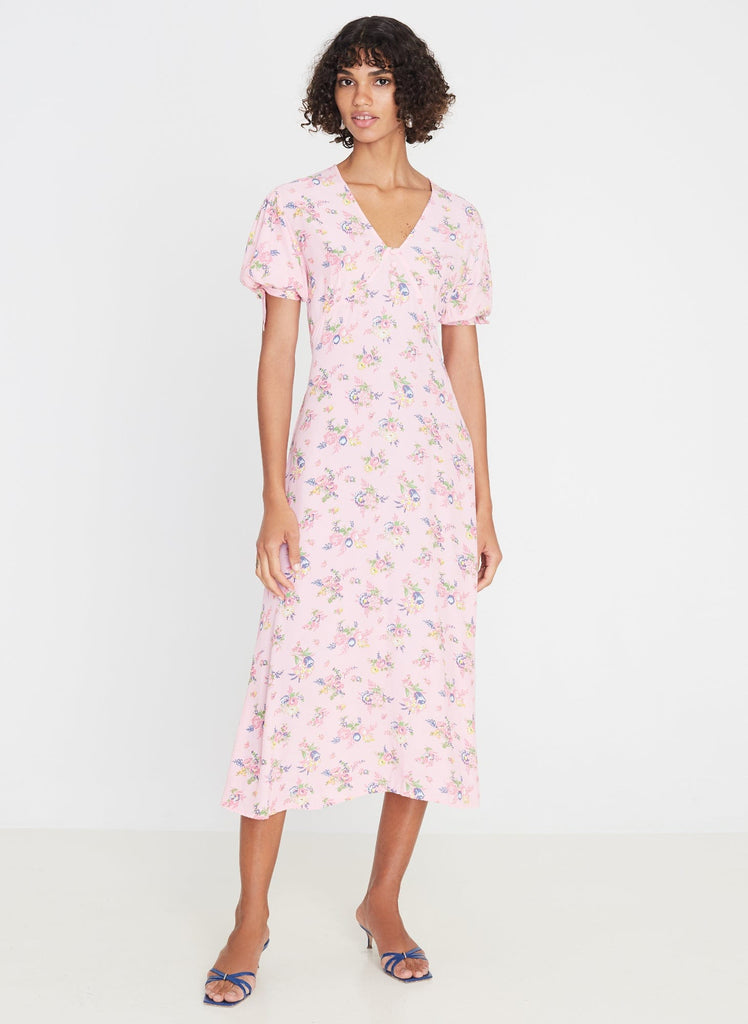 faithfull the brand riviera midi dress