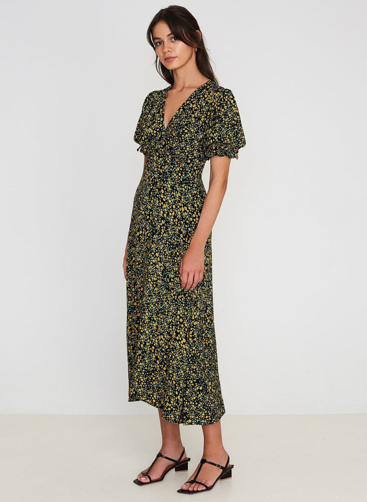 faithfull the brand yasmin midi dress