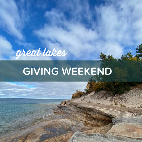 Great lakes giving weekend