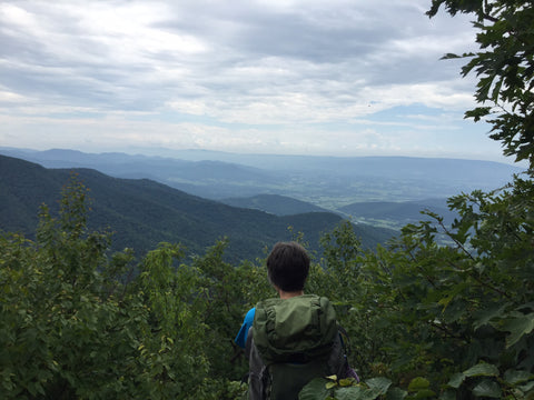My Mom and the Blue Ridge Mountains