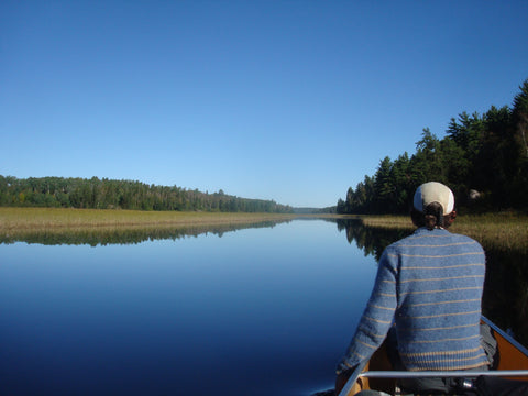 Clinton in the Boundary Waters