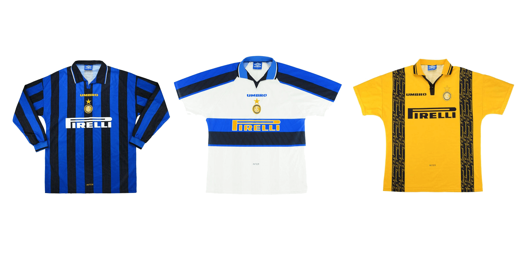 Inter Milan 1996/97 Jerseys 