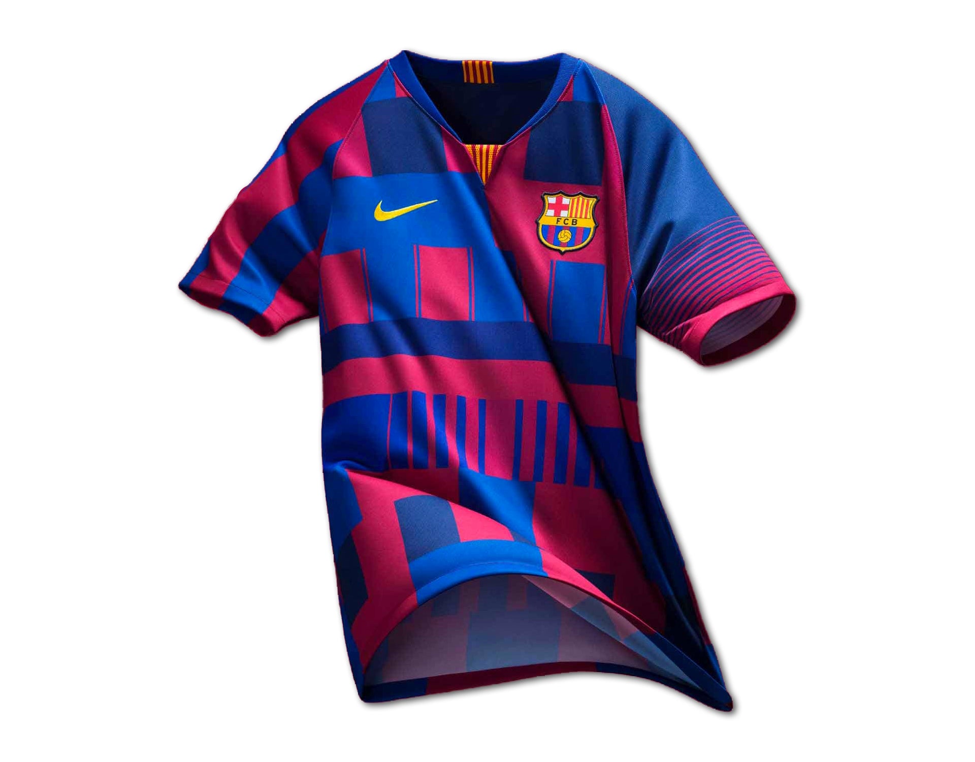 fc barcelona jersey 20th anniversary