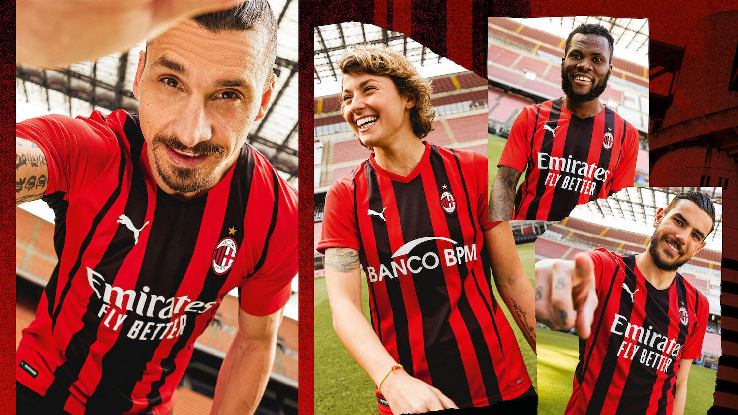 Buy AC Milan Red Tracksuit 2022/23 Full Zip