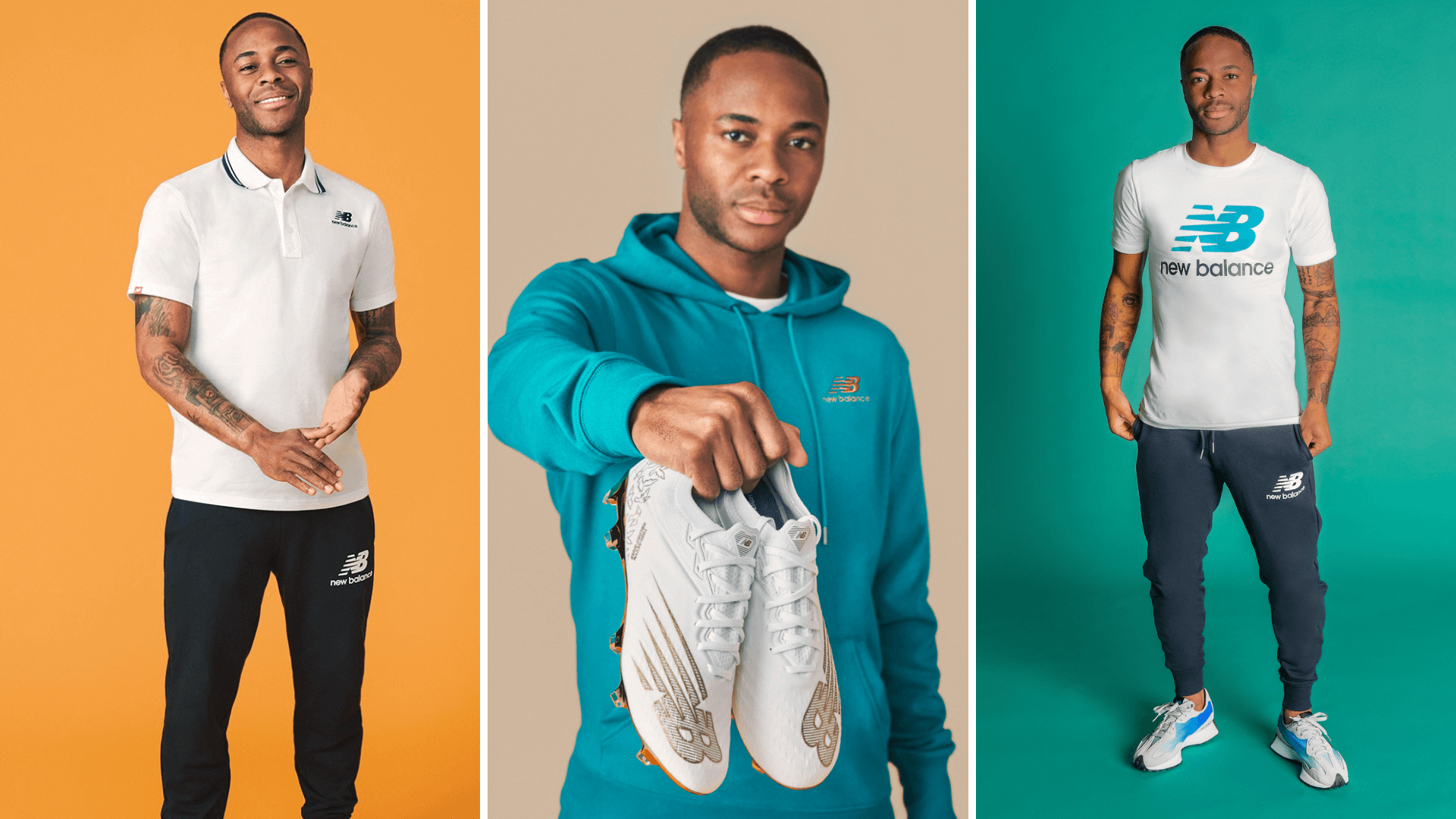 Raheem Sterling Joins New Balance