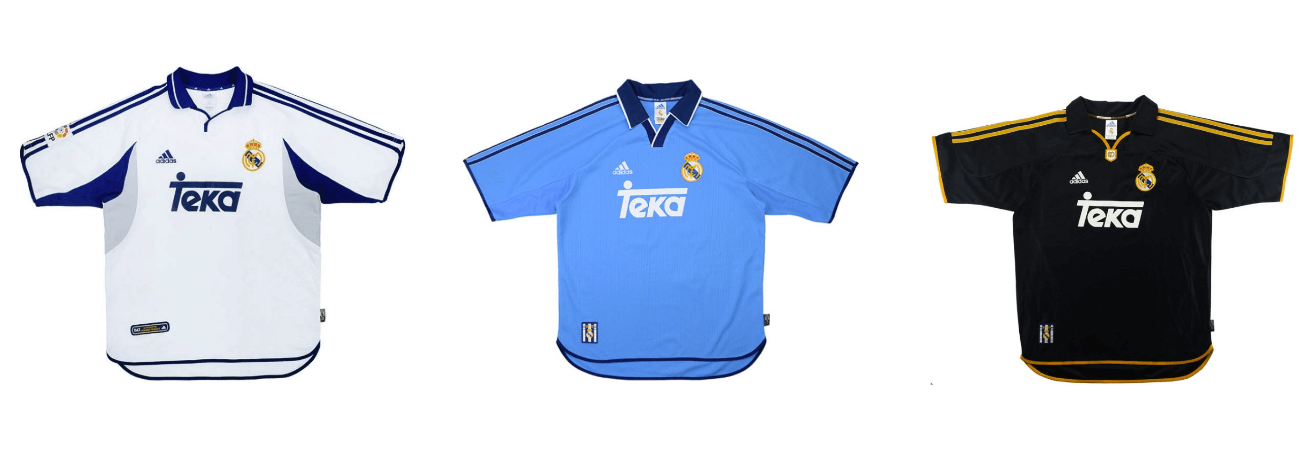 Real Madrid Jersey History & Timeline