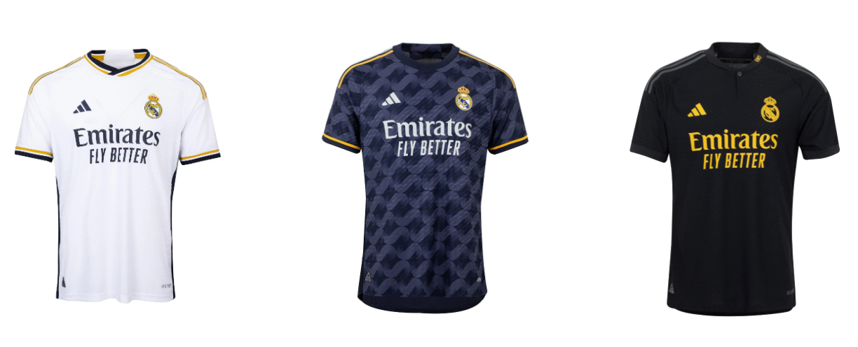 Real Madrid Jersey History & Timeline
