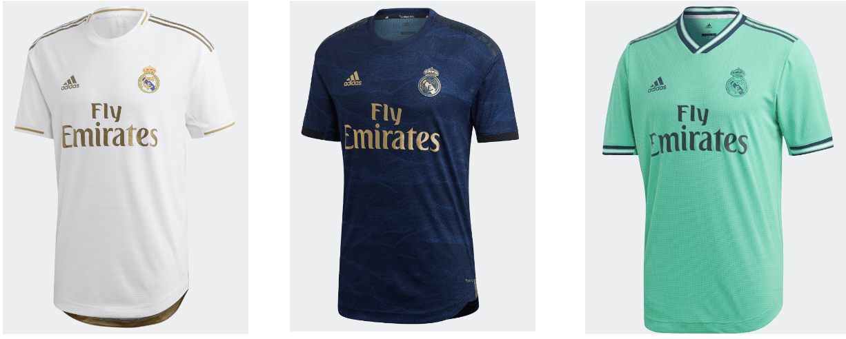 Real Madrid Jersey History & Timeline