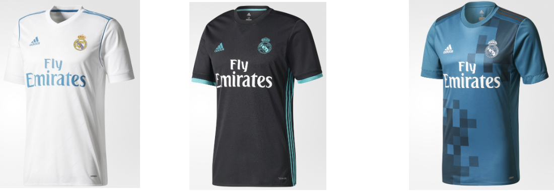 Real Madrid Jersey History & Timeline