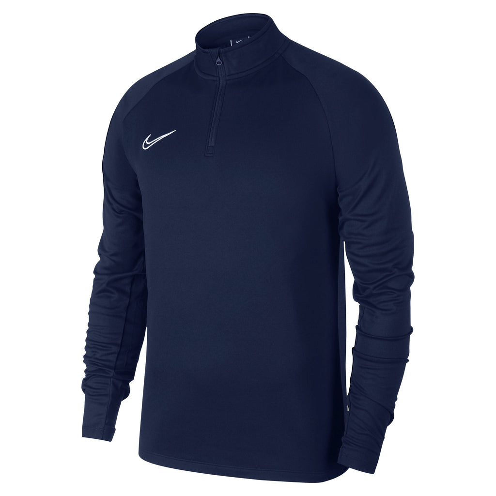 nike academy mid layer top
