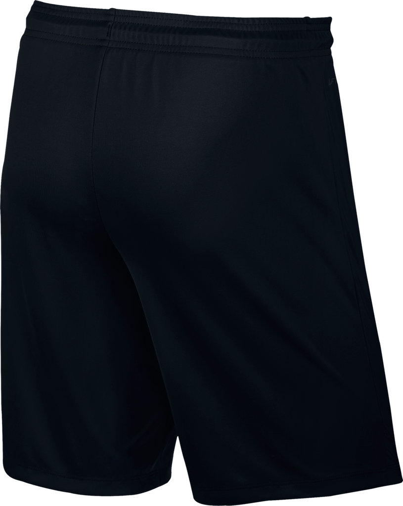 nike men's soccer park ii shorts black