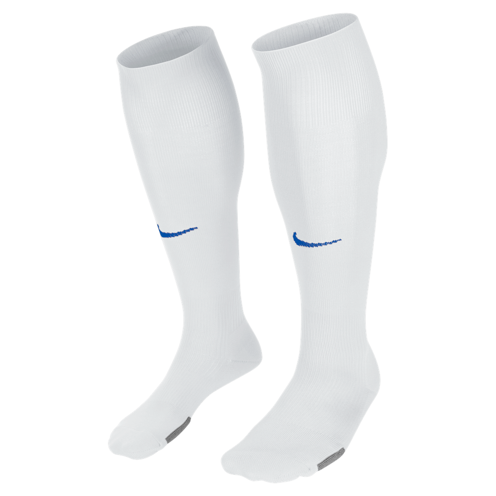 Nike Park IV Socks White/Blue Ultra Football