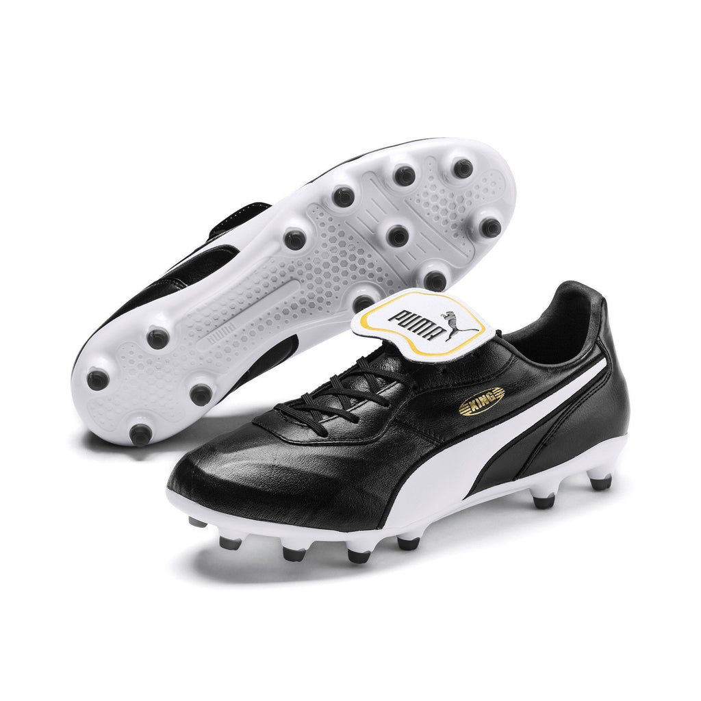 white puma king boots