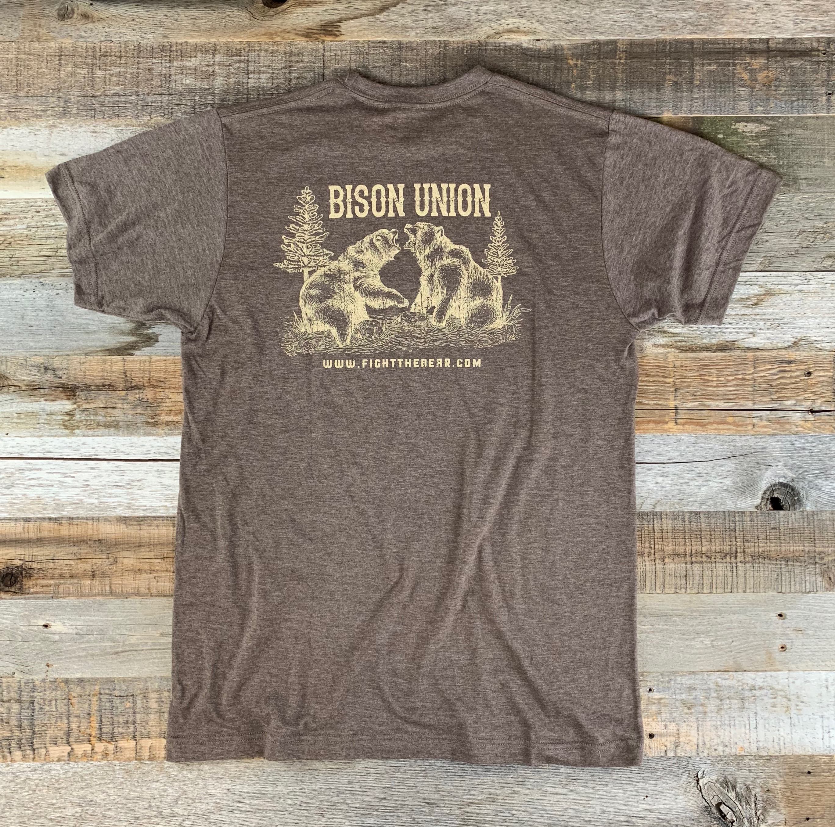 Bear Fight Tee – Bison Union