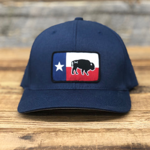 Bison Union's Texas Buffalo Flag Flex Fit Hat – Bison Union