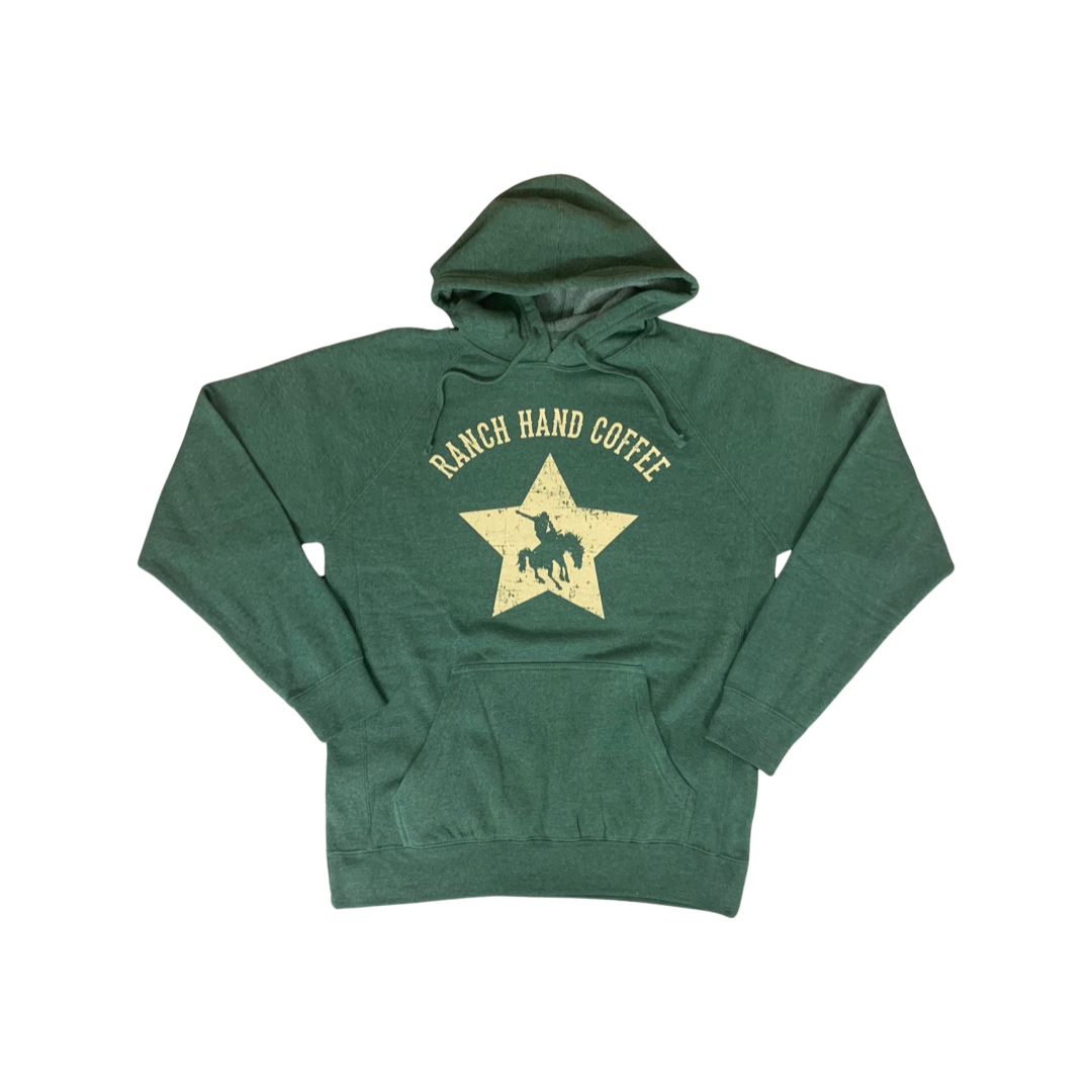 army green cowboys hoodie