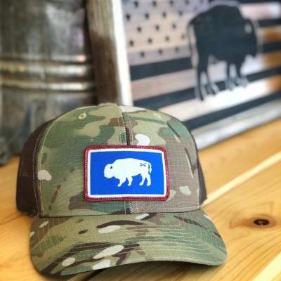 Union " The Wyoming Buffalo Flag" Hat