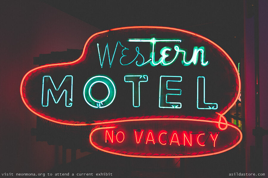 Historic Neon Sign Installed On Las Vegas Boulevard