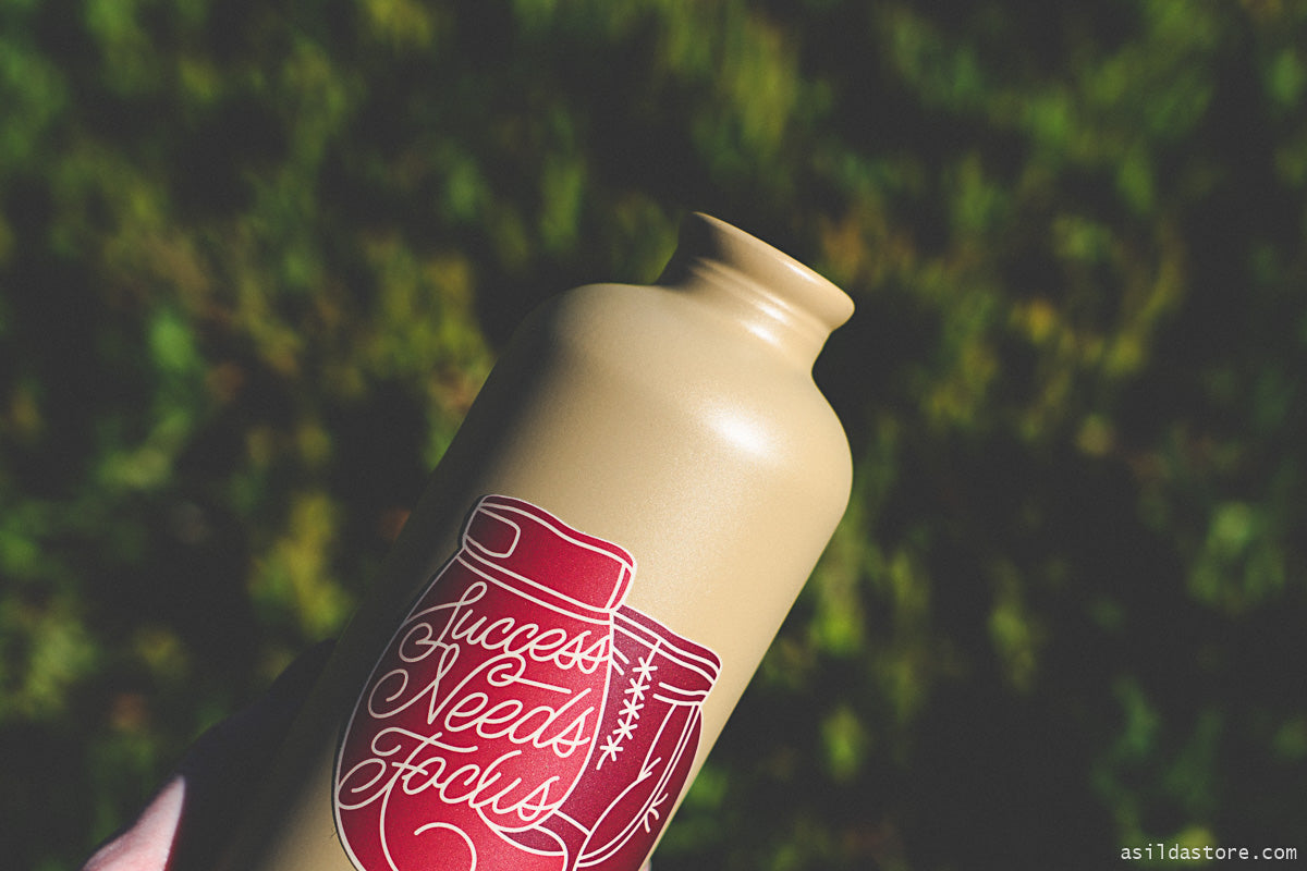 SIGG water bottle with stickers