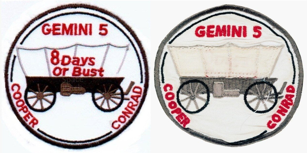 Gemini 5 NASA Mission Patches - on Asilda Store Blog