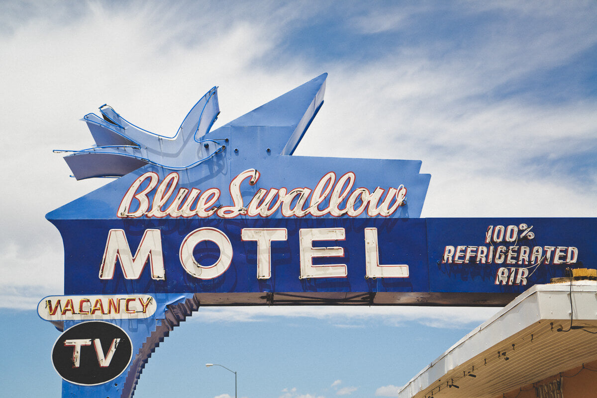 Route 66 Attractions: Blue Swallow Motel