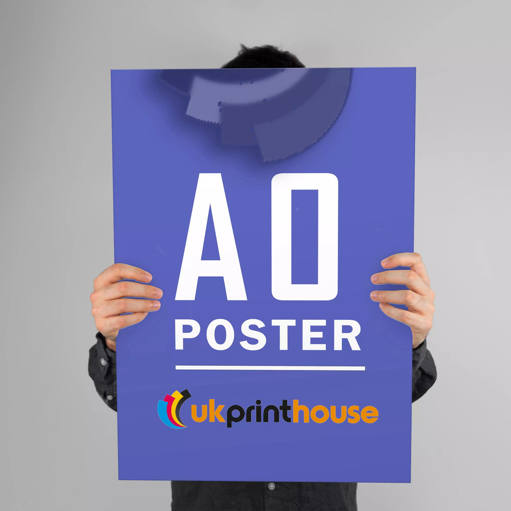 font size a0 poster