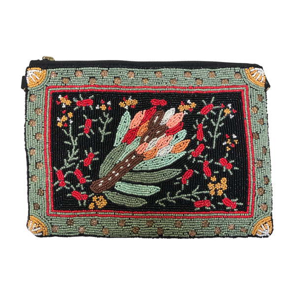 The Protea and Ant Clutch Bag