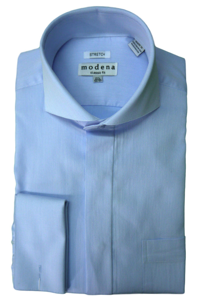 Modena - Powder Blue Pincord Cutaway 