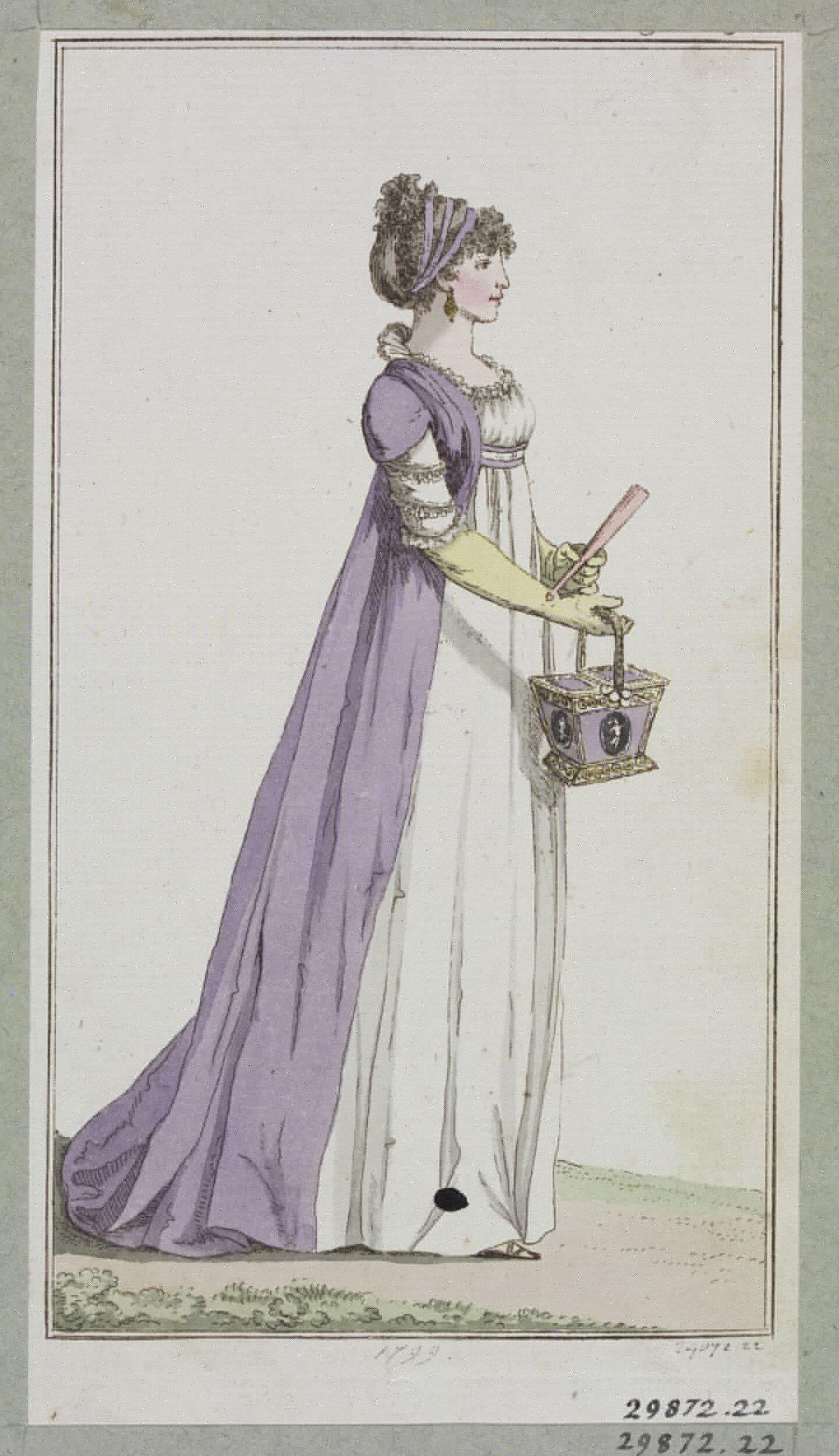 1834 Fashion Plates from Popular Women's Magazines