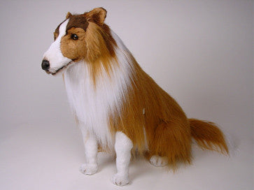 rough collie stuffed animal