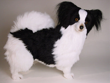 stuffed papillon dog