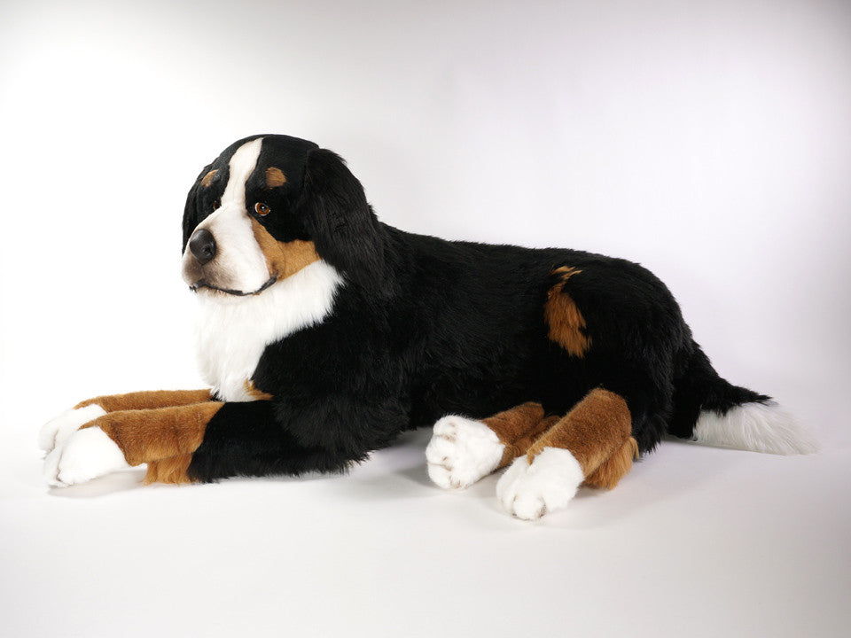 life size bernese mountain dog stuffed animal