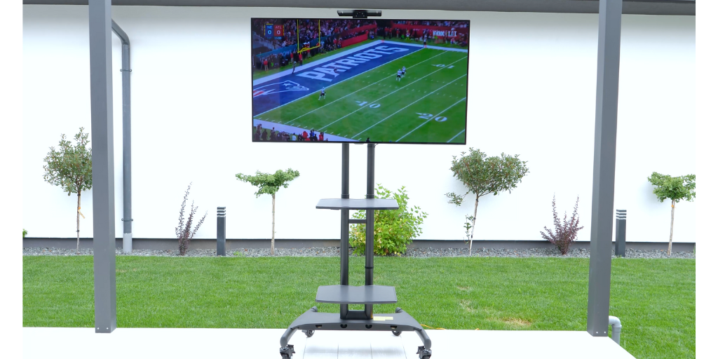 mobile tv stand, rolling tv stand