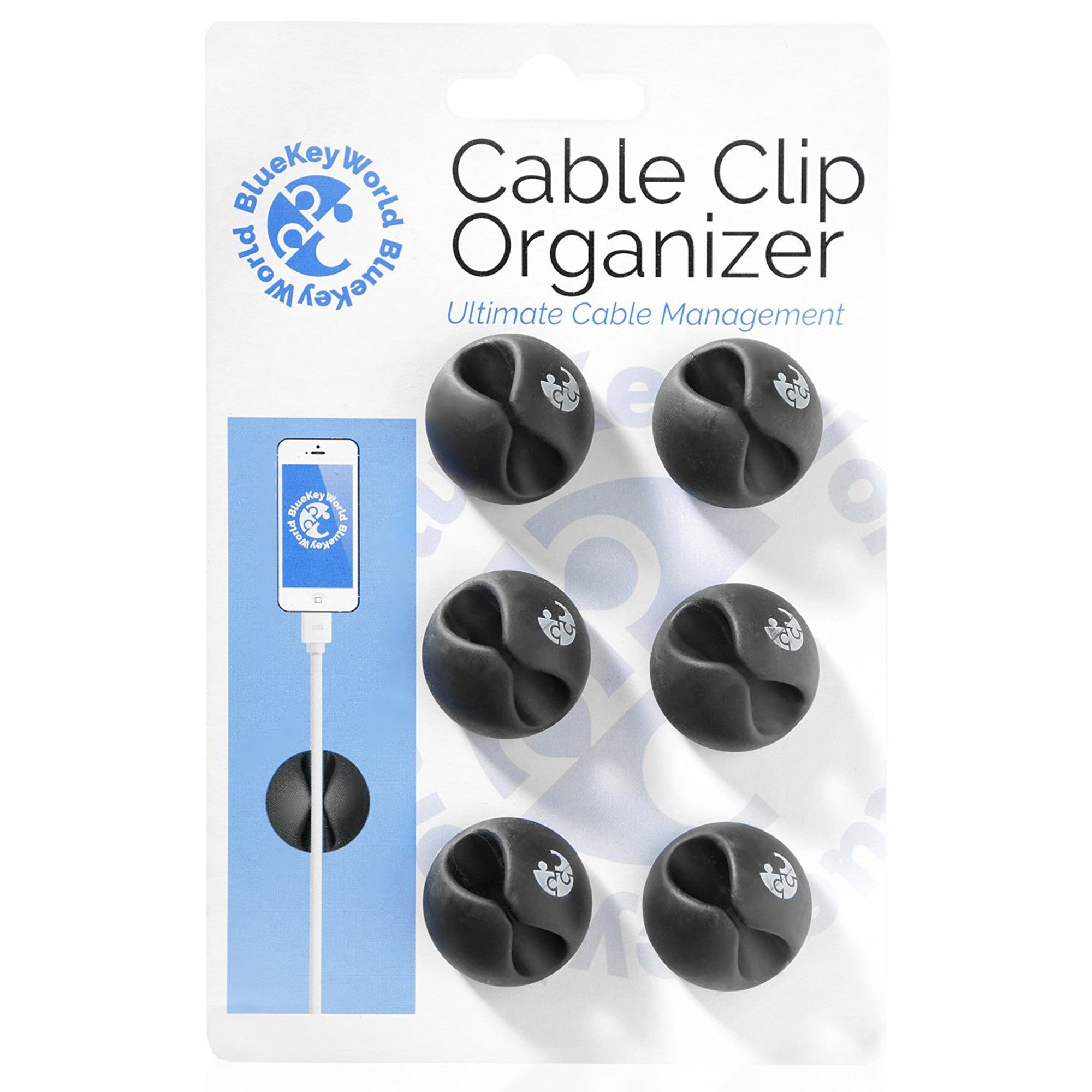 plastic cable management clips