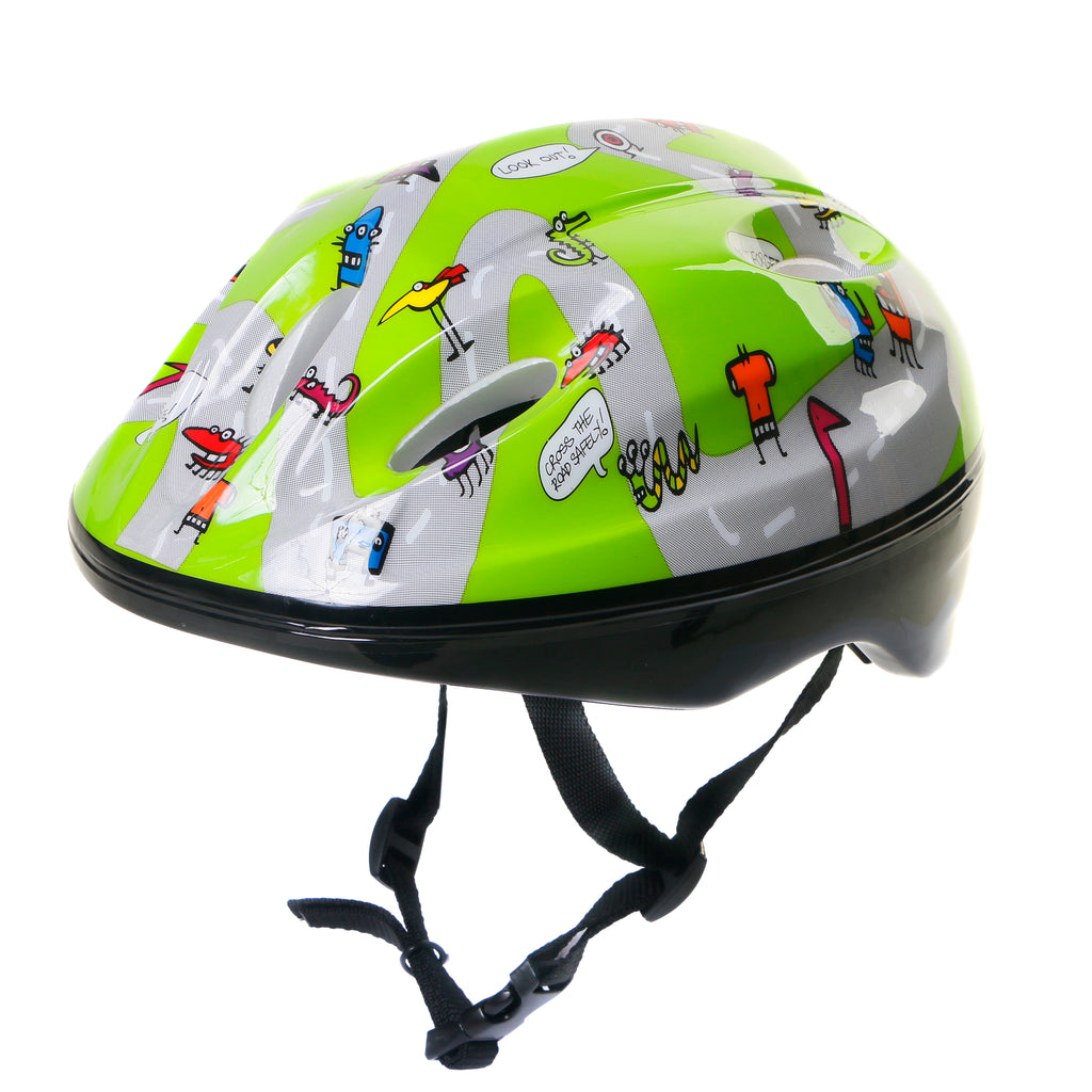 boys green helmet