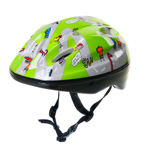 kids green bike helmet