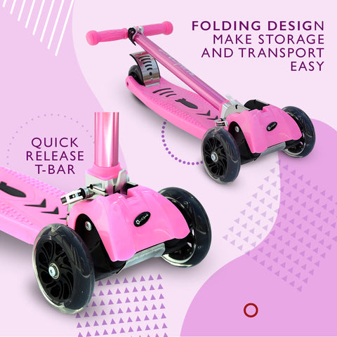 pink tri scooter