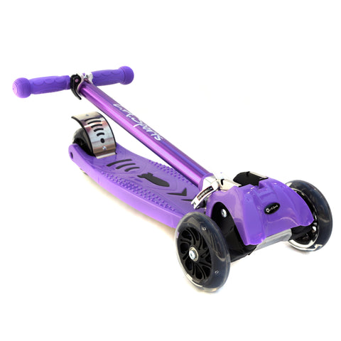 childrens purple scooters