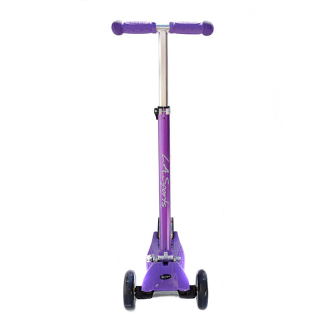 childrens purple scooters