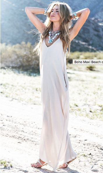 Boho maxi Beach dress – M & S