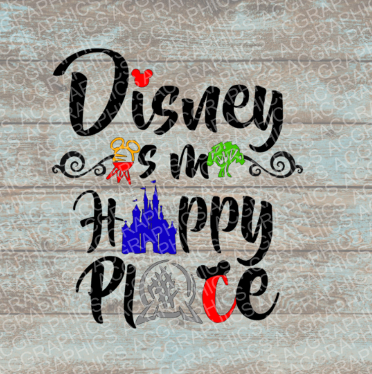 Download Disney Is My Happy Place SVG, Studio, EPS, and JPEG ...