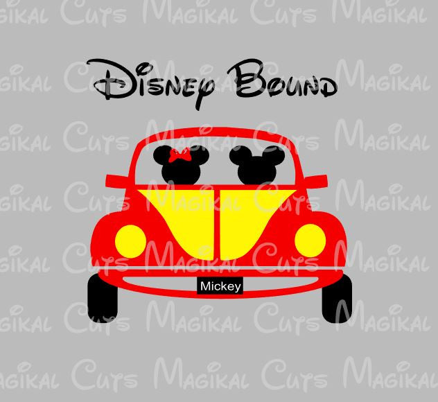Download Disney Bound Car SVG, Studio, EPS, and JPEG Digital ...