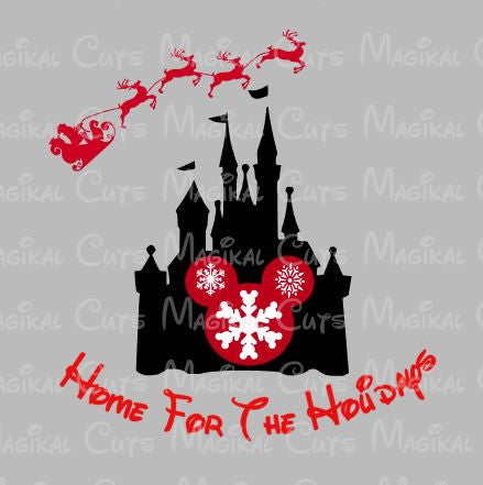 Download Home For The Holidays Svg Studio Eps And Jpeg Digital Downloads Magikal Cuts