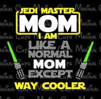 Download Jedi Master Mom Svg Studio Eps And Jpeg Digital Downloads Magikal Cuts
