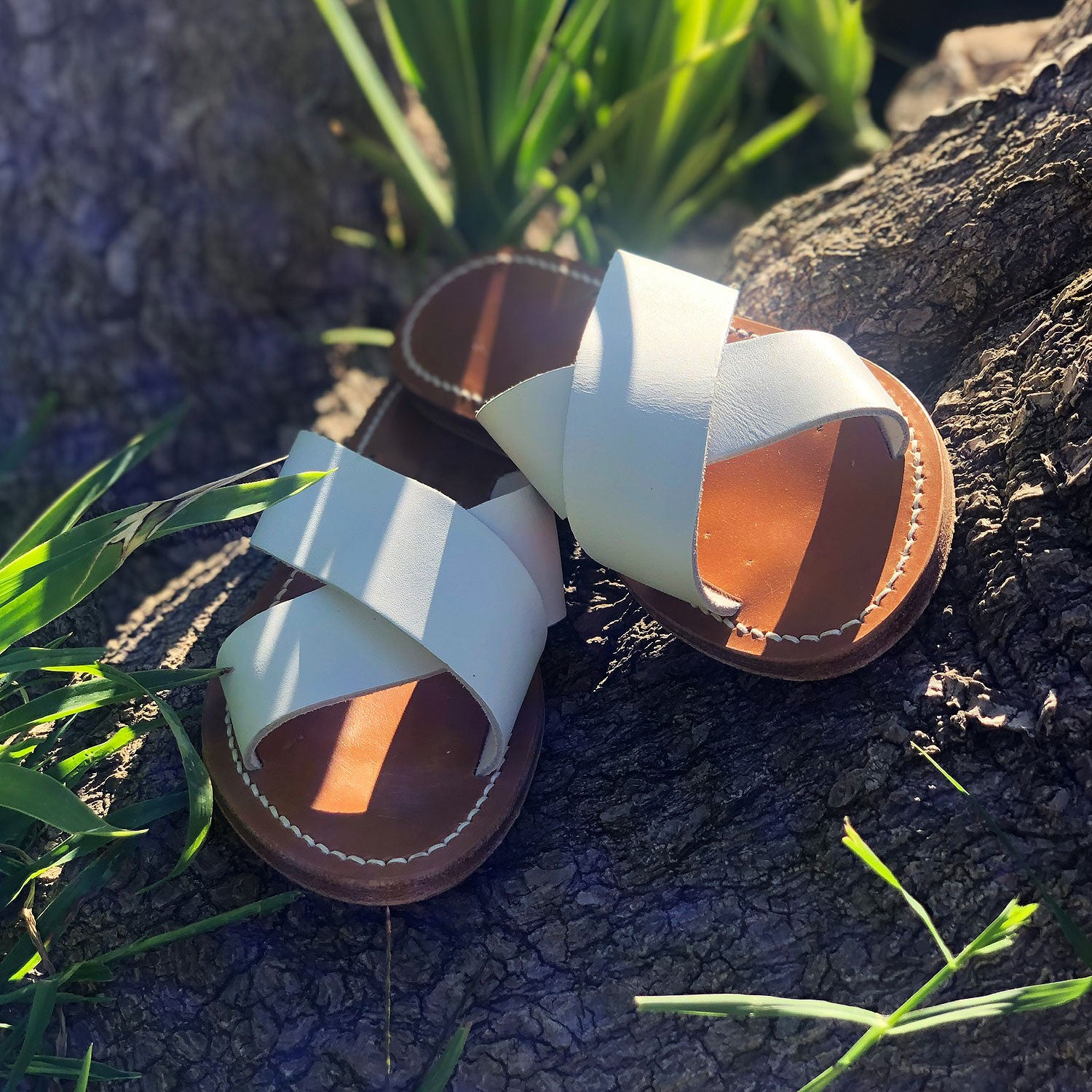 K. Jacques St Tropez | Temuco Blanc Sandals