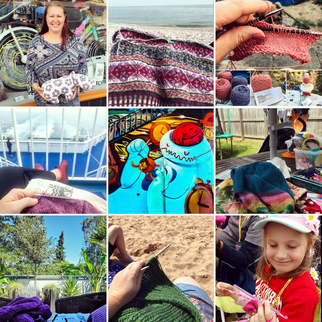 Take Your Knitting Outside - Competition Winner! – Wool on the Exe