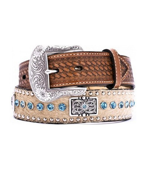 NOCONA MENS RHINESTONE WESTERN BELT