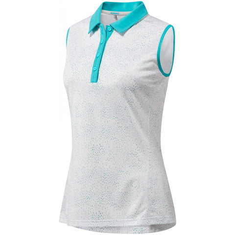 Adidas Womens Dot Print Sleeveless Golf 
